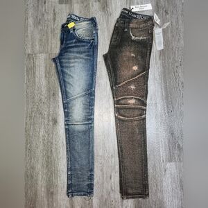 Nwt Rock Revival Moto Jeans